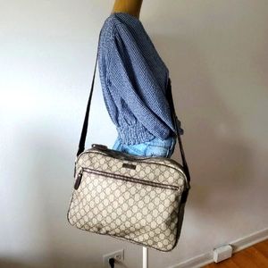 GUCCI GG Travel Messenger Bag